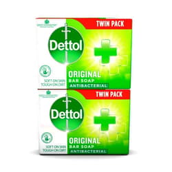 Dettol Anti Bacterial Original Soap 100g Twin Pack Dermatologically Tested
