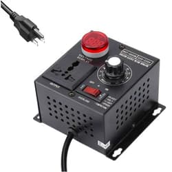 WWZMDiB AC PWM Motor Speed Controller AC 120V-220V to 0-220V 15A 4000W SCR Voltage Controller for Speed Control, Voltage Control, Temperature Control, dimming and Other Functions