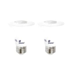 Greenlite LED PAR20 Dimmable Flood Light Bulb, 7W (50W Equivalent), 500 Lumens, 3000k Bright White, 40° Wide Flood Beam Angle, Indoor/Outdoor, Weatherproof, 120V, Energy Star (2 Pack)