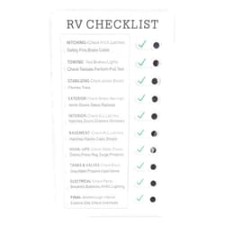 Tissting Daily Schedule 8 Inch to Do List Slider Chore Chart Reusable Planning Memo Board for Chores, RV, Elder Care(RV Checklist)