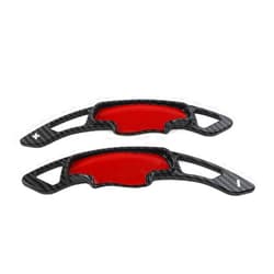 Newsmarts Steering Wheel Paddle Shift Extension, Carbon Fiber Black Steering Wheel Shifter ABS Plastic for Honda Accord 2013-2020, Civic 10th 2016-2021