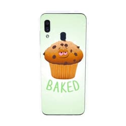 MIGHTY SKINS MightySkins Skin for Samsung Galaxy A20 / A30 - Baked | Protective, Durable, and Unique Vinyl Decal wrap Cover | Easy to Apply, Remove, and Change Styles | Made in The USA (SAGA20-Baked)
