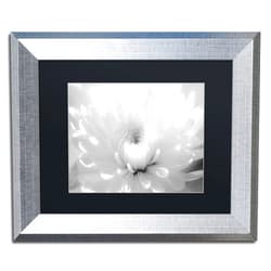 Trademark Fine Art Infrared Flower 2 by PIPA Fine Art, Black Matte, Silver Frame 11x14-Inch