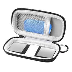 ALKOO Heart Monitor Case Compatible with AliveCor Kardia Mobile ECG/for KardiaMobile 6L for Apple and Android Device - CASE ONLY (Black)