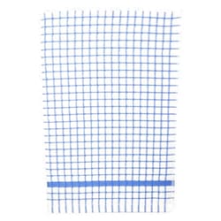 Samuel Lamont Poli-dri Towel White with Cornflower Blue