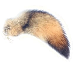 Fosrion Chunxiao Fluffy Fox Tail Fur Cosplay Toy Cyote Prairie Wolf Tail