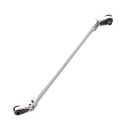 EZRED 4S12L 12-inch Chrome Quarter Stick With Locking Flex Heads, Combination 1/4