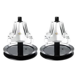 Bomusou Spindle Assembly 618-04636 618-04865 918-04636, Fit for Cub Cadet LTX1045 LTX1046, for MTD LT2000 LT2200, for Troy-Bilt TB2246, 46 Inch Mower Deck, 2 Pack Spindles