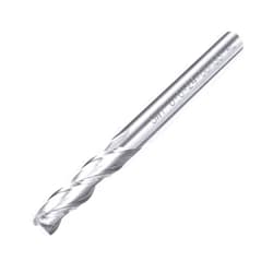 NINGZ Surface Milling Cutter One 3-slot HSS End Mill And A 6mm Shank Milling Cutter CNC Drill Bit For Wood Cutting And Engraving