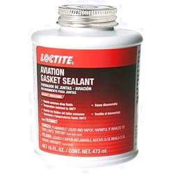 Loctite 1525607 Aviation Gasket Sealant 16oz Brush Top Can, 1 Pack