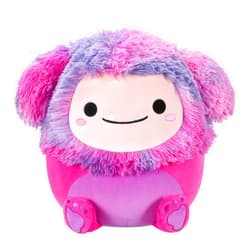 Squishmallows Original 14-Inch Woxie Magenta Bigfoot with Tie-Dye Mane - Official Jazwares Large Plush