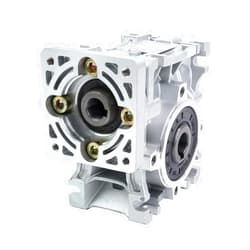 STEPPERONLINE 50:1 Worm Gearbox New Version NMRV30 Worm Gear Speed Reducer 11mm Input Shaft Diameter