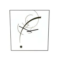 DesignObject.it DesignObject Wall Clock Art Collection Kandinsky 50x50 Made in Italy