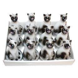 Rusepin NAF Imports Tea light candles | Cute Cat Shaped | Long Burning | Accessories for Birthdays, Spas, or Everyday Home Décor | Set of 12