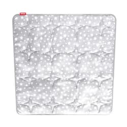 Moonsea Kids Play Mat for Indoor and Outdoor Playhouse Tent, Toddler Mat Pad Fitted for 47x47 Inch Kids Indoor and Outdoor Fun Playtime Tent, Star Print Baby Nursery Quilted Rug