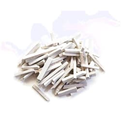 My brand Slate Pencils White Color Natural Chalk 5-9 mm Thick (250 grams)