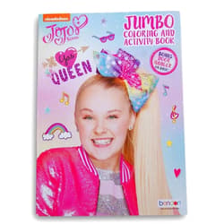 Bendon JoJo Siwa ''Yas Queen'' Coloring and Activity Book with Bonus Door Hanger On Back - 80 Pages