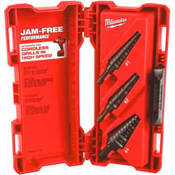 Milwaukee 48-89-9221 3 Piece Step Drill Bit Set