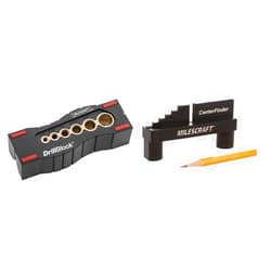 Milescraft 1312 Drill Block + Milescraft 8408 Center Finder