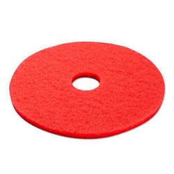 Boardwalk BWK4017RED 17 in. Diameter Buffing Floor Pads - Red (5/Carton)
