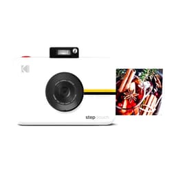 Kodak Step Touch | 13MP Digital Camera & Instant Printer with 3.5 LCD Touchscreen Display, 1080p HD Video - Editing Suite, Bluetooth & Zink Zero Ink Technology | White