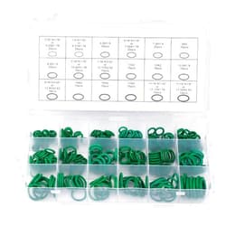 Kuuleyn Rubber O Ring Assortment Kits Rubber O Rings Kit Sealing O Ring Kit 270 Pcs O-Ring High Temperature Resistant Sealing Buna-N Rubber Ring Assortment Kit for Industrial and Pneumatic high temperature