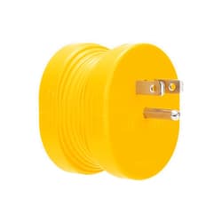 Camco PowerGrip Camper/RV Adapter | Features a 15-Amp Male (NEMA 5-15P) & 30-Amp Female (NEMA TT-30R) Connection | Rated for 125V/1875W (55223)