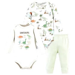 Hudson Baby Unisex Cotton Bodysuit and Pant Set
