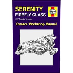 By DON WAYNE TOMPKINS (Author) Serenity Firefly Class Journal: Serenity Owners' Manual (110 Pages, In Lines, 6 x 9 Inches, Glossy Cover, Notebook)