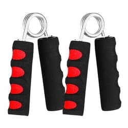 Showay BOOMIBOO Hand Grip Strengthener, Hand Soft Foam Manual Exerciser, Rapid Increase of Wrist, Forearm and Finger Strength Exercise Equipment, 2 Pack