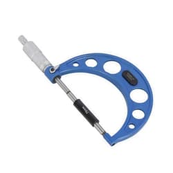 VGVGV Micrometer, Micrometer Bearing Steel Outside Micrometer 4pcs 0-25/50/75/100mm Accuracy 0.01mm Outside Diameter Measuring Tool, Precision Machinist Workshop Automotive Tool