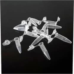 JUAWTYUK Microcentrifuge Tubes，Lab-Grade Polypropylene Graduated Plastic Centrifuge Tubes with Snap Cap - Conical Bottom for Precise Measurements and Research Applications (0.5ml/1000pcs)