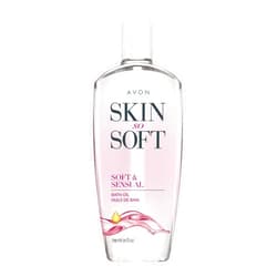 Avon Skin So Soft Soft & Sensual Bonus Size Bath Oil 25 fl. Oz