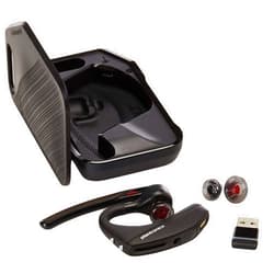 Plantronics - Voyager 5200 UC (Poly) - Bluetooth Single-Ear (Monaural) Headset - USB-A Compatible to connect to your PC and/or Mac - Works with Teams, Zoom & more - Noise Canceling