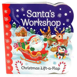 By Holly Berry-Byrd (Author), Cottage Door Press (Author), Francesco Zito (Illustrator) & 0 more Santa's Workshop: A Christmas Lift-a-Flap Board Book for Babies and Toddlers