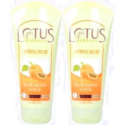 Lotus Herbals Fresh Apricot Scrub (Pack Of 2)