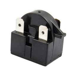 BestPartsCom New QP2-4.7 Start Relay Refrigerator PTC Ohm 3 Pin for Vissani Danby Compressor