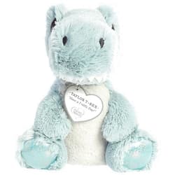 Aurora® Inspirational Precious Moments™ Taylor T-Rex Stuffed Animal - Cherished Memories - Enduring Comfort - Blue 8.5 Inches