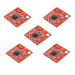 HiLetgo 5pcs TDA1308 Stereo Headphone Amplifier Board Headset Amp Preamplifier Board Module DC 3V-6V