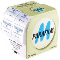 Heathrow Scientific Parafilm M All Purpose Laboratory Film, 4 Inch Width x 125 Foot Roll Length, Semi-Transparent, Moisture Proof, Non-Toxic, 200% Stretch Ability
