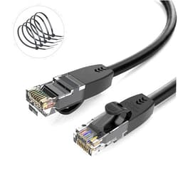 CableCreation Short Cat6a Ethernet Cable 1ft,2 Pack 10Gbps RJ45 LAN Network Cable, Gigabit High Speed Gaming UTP Patch 26AWG Wire for Computer,PS5/PS4, Xbox, Smart TV, Switch, Hub,Router,Patch Panel