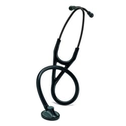 3M Littmann Stethoscope, Master Cardiology, Black Tube, Black Chestpiece, 27 inch, 2161 Black Tube Black Matte-Finish Chestpiece Stethoscope