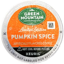 Green Mountain Coffee Roasters GMT6758 - Keurig Green Mountain Fair Trade Certified Pumpkin Spice Flavored Coffee K-Cups