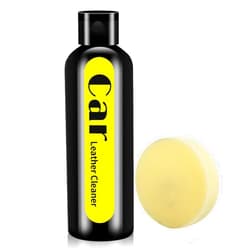 QUWEI Car Leather Cleaner - Leather Conditioner - Leather Care Cleaning Kit Remove Dirt, Debris, Stains, Grime, Non-Toxic and Safe for Couch, Car Interior, Bags, Jackets, Saddles,Furniture