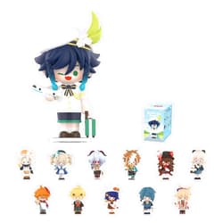 POP MART Genshin Impact Dress-Up Dreams Themed Chibi Series Figures, Genshin Impact Blind Box Figures, Random Design Action Figures Collectible Toys Home Decorations,Birthday Gifts, Single Box