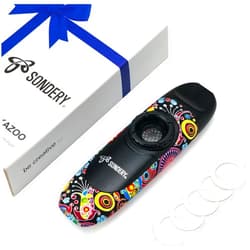 Sondery Professional Kazoo Wind Instrument with 5 Membranes, Lanyard and Pouch