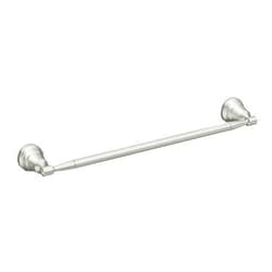 Moen Halle Brushed Nickel Moen MY0318BN Halle 18-inch Single Towel Bar, MY0318BN
