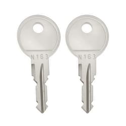 LT Easiyl 2pcs N163 Rear Carrier Roof Boxes Keys Compatible with Thule