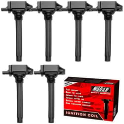 MACAX Set of 6 Ignition Coils UF648 C1791 Compatible with 2011-2016 Grand Cherokee Wrangler Chrysler Dodge Avenge Charger Durango RAM 1500 - V6 3.6L
