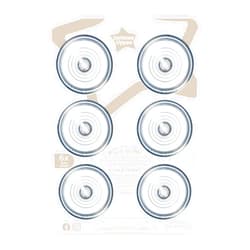 Tommee Tippee Advanced Anti-Colic Baby Bottle Nipples, Medium Flow, 3m+, Pack of 6 Soft Silicone Breast-Like Bottle Nipples for Natural Latch, Works with Tommee Tippee Advanced Anti-Colic Baby Bottles